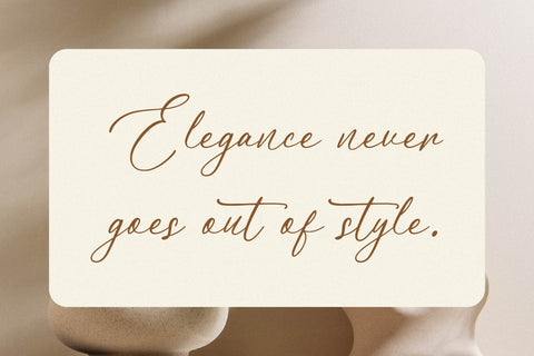 Koodarine Anstefia - Modern Beauty Script Font Letterena Studios 