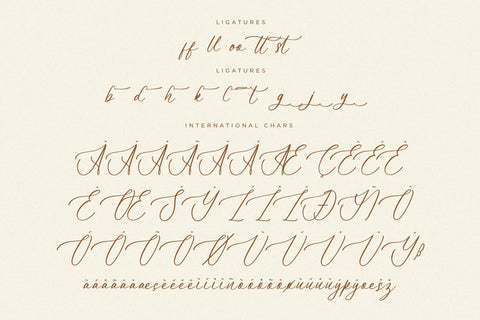 Koodarine Anstefia - Modern Beauty Script Font Letterena Studios 