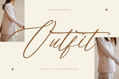 Koodarine Anstefia - Modern Beauty Script Font Letterena Studios 