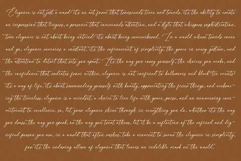 Koodarine Anstefia - Modern Beauty Script Font Letterena Studios 