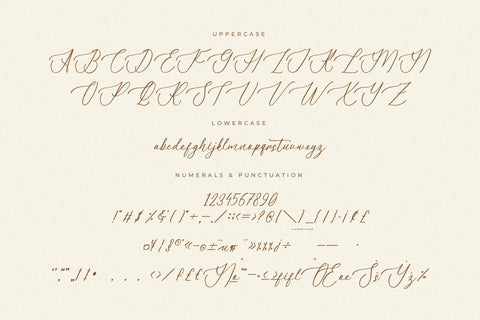 Koodarine Anstefia - Modern Beauty Script Font Letterena Studios 