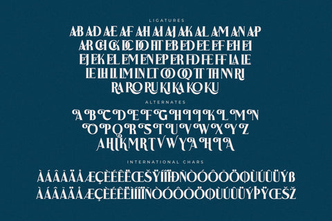 Kraliba - Modern Display Serif Font Letterena Studios 