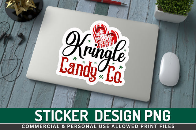 Kringle candy Co Sticker Design Sublimation Regulrcrative 