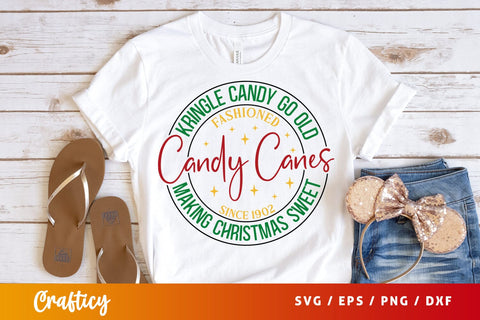 Kringle Candy Go Old Fashioned SVG Design SVG Designangry 