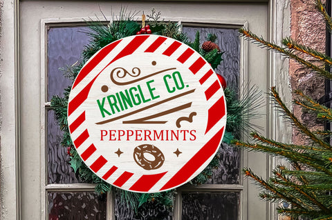 Kringle co peppermints SVG Design SVG Regulrcrative 