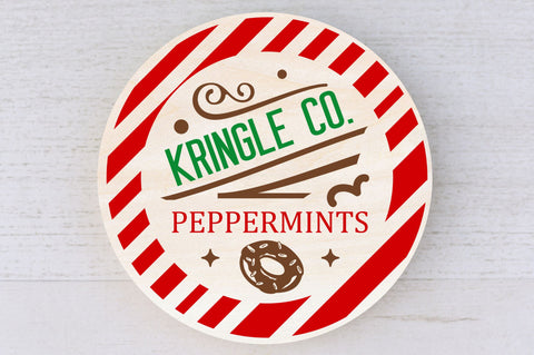 Kringle co peppermints SVG Design SVG Regulrcrative 