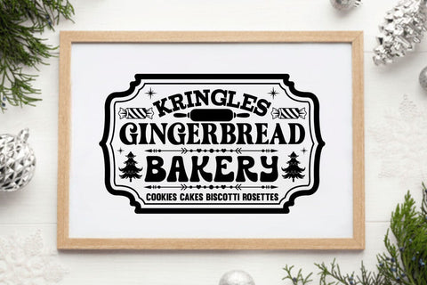 Kringles gingerbread bakery cookies cakes biscotti rosettes SVG Angelina750 