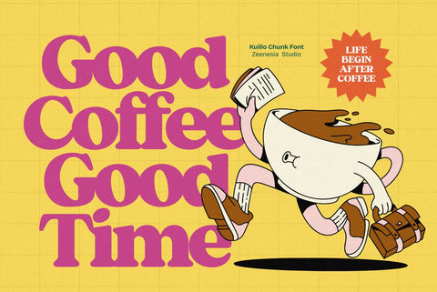 Kuillo Chunk Font Zeenesia Std 