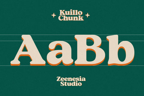Kuillo Chunk Font Zeenesia Std 