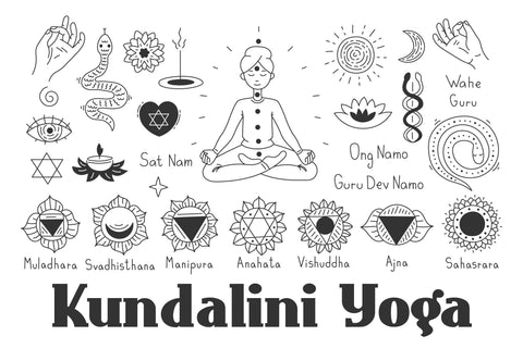 Kundalini Yoga Doodles PNG Clipart Sublimation Rin Green 