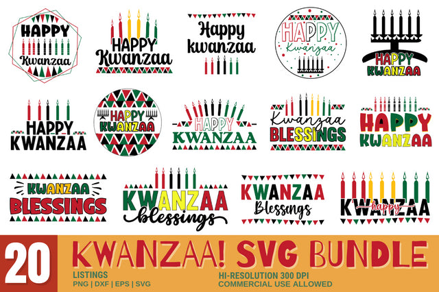 Kwanzaa SVG Bundle SVG Designangry 