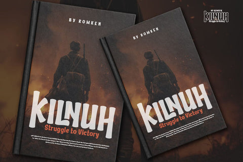 Kwuter - Film Display Font Font twinletter 