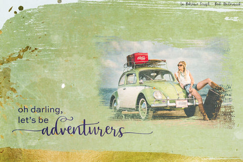 La Boheme Script Font Beck McCormick 