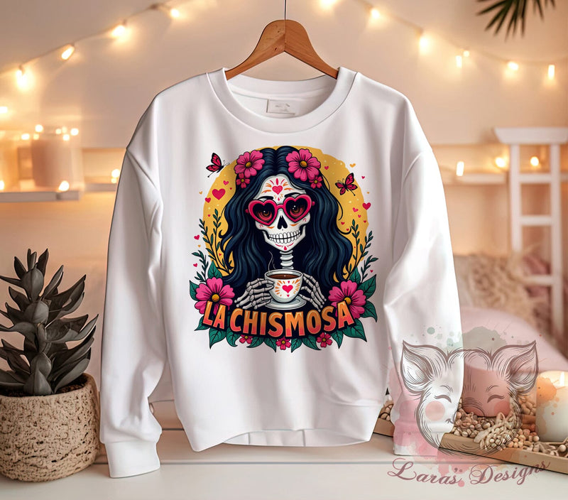 La Chismosa, Chisme PNG, Gossip Graphic, Hispanic Culture, Sublimation Design, Funny Quotes, Latina Art, Gift for Friends Sublimation Lara' s Designs 