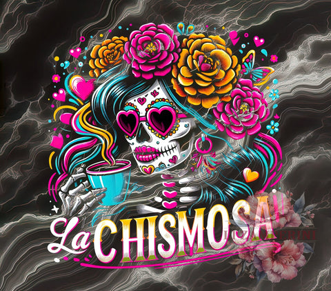 La Chismosa, PNG Download, Digital Art, Gossip Design, Funny Graphic, Hispanic Culture, Printable PNG, Chisme PNG Sublimation Li Zamperini 