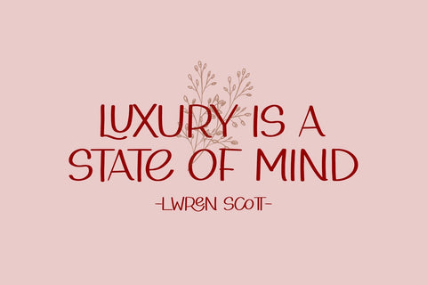 La Rosie Font Dm Letter Studio 