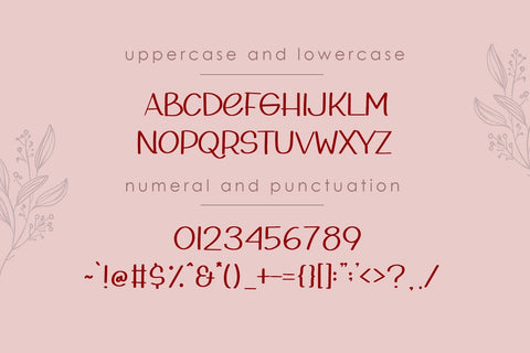 La Rosie Font Dm Letter Studio 
