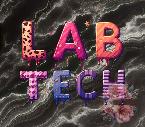 Lab Technician PNG, Medical Lab Art, Digital Download, Sublimation Design, Science Graphics, Laboratory Decor, Healthcare Profession, Cute Lab Tech Printables Sublimation Li Zamperini 