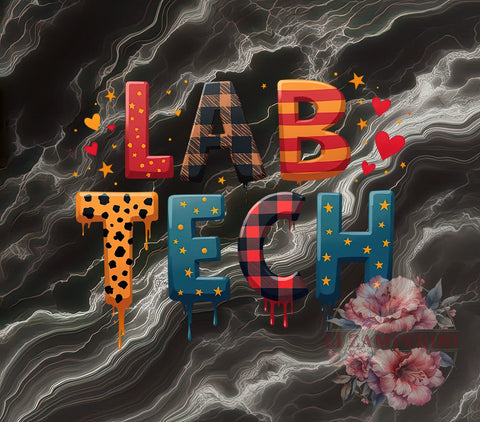 Lab Technician PNG, Medical Lab Art, Digital Download, Sublimation Design, Science Graphics, Laboratory Decor, Healthcare Profession, Cute Lab Tech Printables Sublimation Li Zamperini 