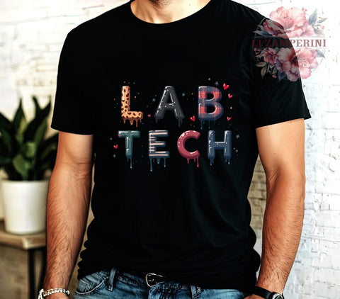 Lab Technician PNG, Medical Lab Art, Digital Download, Sublimation Design, Science Graphics, Laboratory Decor, Healthcare Profession, Cute Lab Tech Printables Sublimation Li Zamperini 