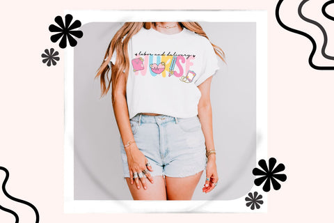 Labor and Delivery Nurse SVG Toteally Creations 