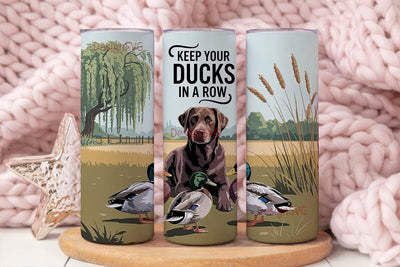 Labrador Duck Hunting 20oz Tumbler Sublimation DesignSVG 