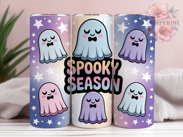 Lace Ghost Cottagecore Halloween Tumbler, Spooky Season Wrap, Cute Ghost Sublimation, Cottagecore Halloween Drinkware, Autumn Lace Ghost Cup, Soft Haunted Aesthetic Tumbler, Cozy Fall Halloween Wrap Sublimation Li Zamperini 