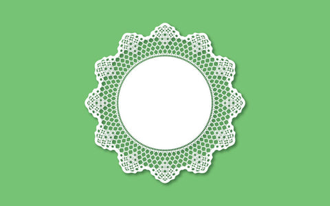 Lace Paper Cut Round Frame Decor Bundle SVG naemmiah021 