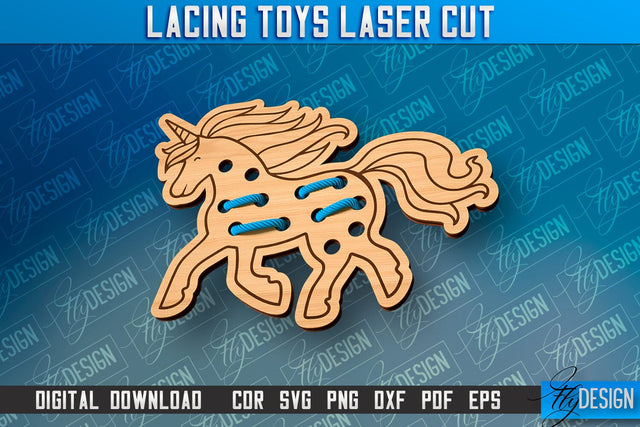Lacing Toys Laser Cut | Toys Laser Cut Design | CNC Files SVG Fly Design 