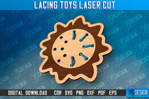 Lacing Toys Laser Cut | Toys Laser Cut Design | CNC Files SVG Fly Design 