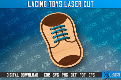 Lacing Toys Laser Cut | Toys Laser Cut Design | CNC Files SVG Fly Design 