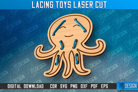 Lacing Toys Laser Cut | Toys Laser Cut Design | CNC Files SVG Fly Design 
