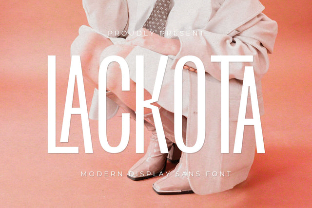 Lackota - Modern Sans Font studioalmeera 