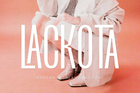 Lackota - Modern Sans Font studioalmeera 