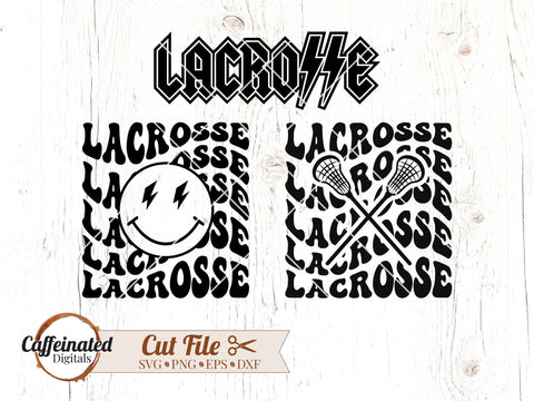 Lacrosse Bundle SVG Caffeinated SVGs 