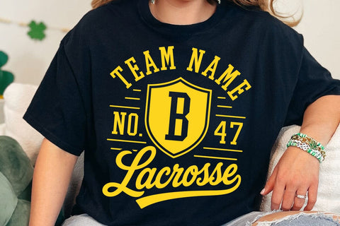 Lacrosse Design Svg, Team Name, Player Number, Monogram Svg, Custom Lacrosse SVG DesignDestine 