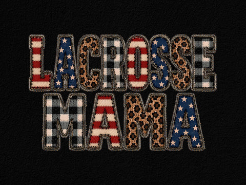 Lacrosse Mama PNG Patriotic Sports Art SVG artprintfile 