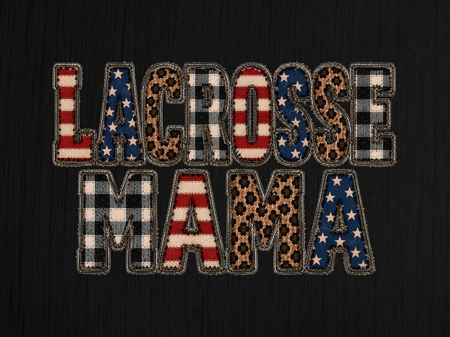 Lacrosse Mama PNG Patriotic Sports Art SVG artprintfile 