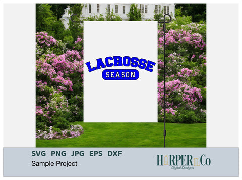Lacrosse Season Laser SVG EPS CUT File SVG HarperNCo 