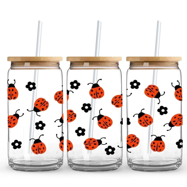 Lady Bug Fever 9.7 x 4.3 UV Wrap (Cup NOT Included) Physical DIY Craft Warehouse 