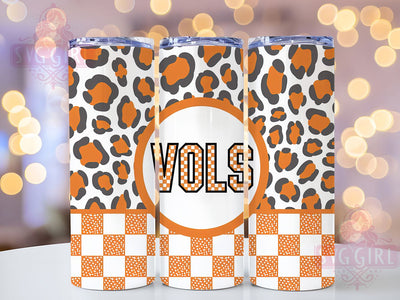 Lady Vols Tennessee Game Day Tumbler, Tennessee Vols Cup, 20Oz Sublimation Wrap, Women’s Sports Drinkware, College Team Gift, Athletic Mug Design, Game Day Vols Tumbler Sublimation SvggirlplusArt 