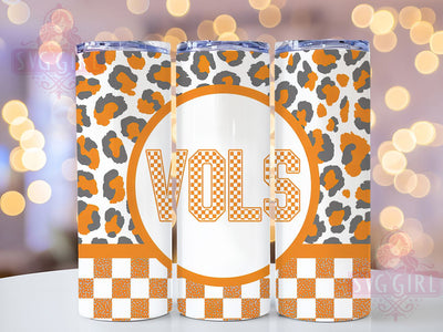 Lady Vols Tennessee Game Day Tumbler, Tennessee Vols Cup, 20Oz Sublimation Wrap, Women’s Sports Drinkware, College Team Gift, Athletic Mug Design, Game Day Vols Tumbler Sublimation SvggirlplusArt 