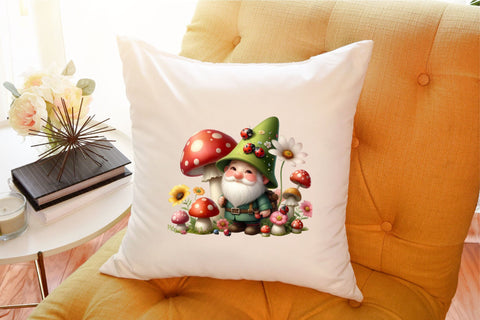 Ladybug Gnome Bundle PNG Illustration Sublimation designartist 
