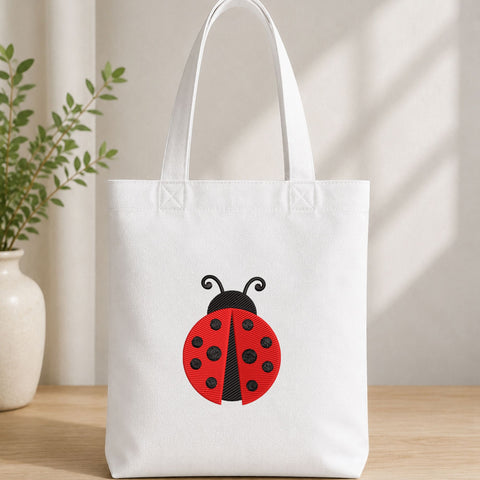 Ladybug Machine Embroidery Design – Cute Red Bug Insect Embroidery File Embroidery/Applique DESIGNS PatternFeed8 