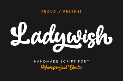 Ladywish Font ahweproject 