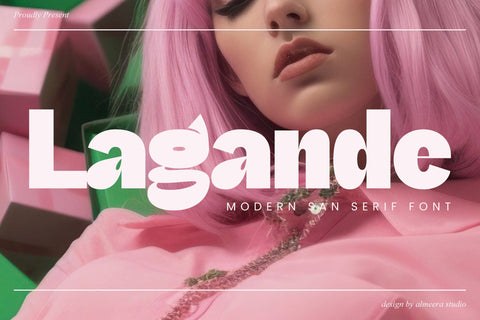 Lagande - Modern Sans Font studioalmeera 