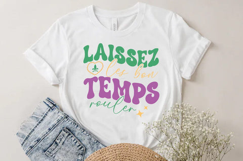 Laissez les bon temps rouler, Mardi Gras SVG PNG Design SVG FiveStarCrafting 