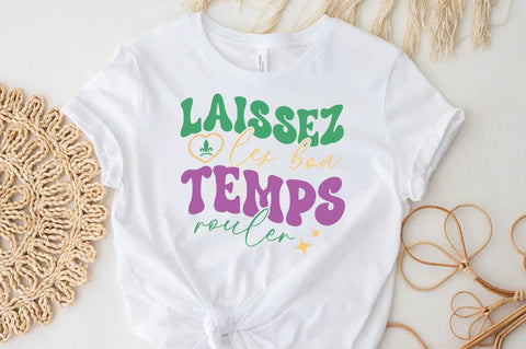 Laissez les bon temps rouler, Mardi Gras SVG PNG Design SVG FiveStarCrafting 