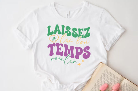 Laissez les bon temps rouler, Mardi Gras SVG PNG Design SVG FiveStarCrafting 