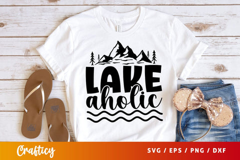 Lake Aholic Svg Design SVG Designangry 